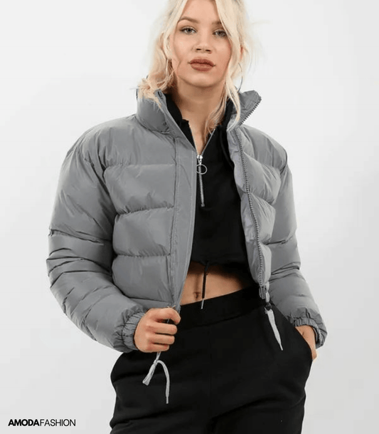 Dam Buffertjacka Vinter VattentÀt Polyester-1