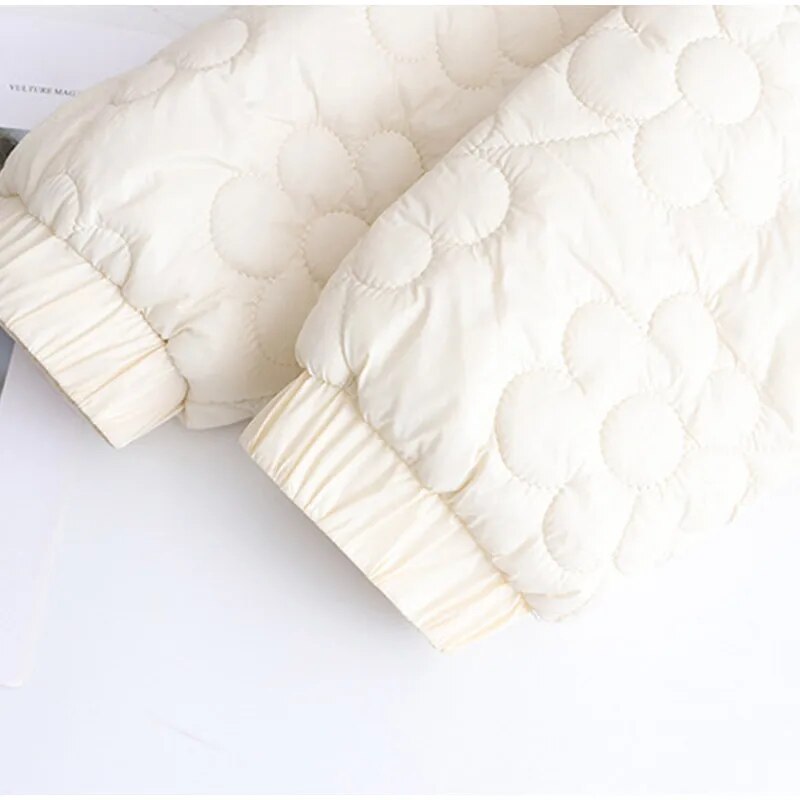 Damjacka Vadderad Elegant Quiltad Polyester 3