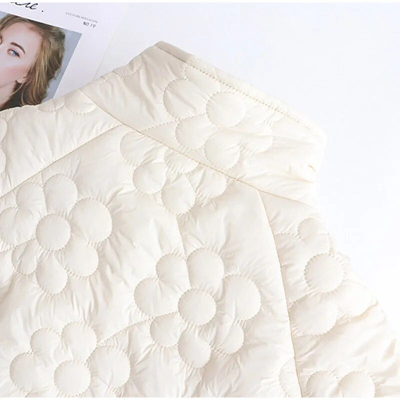Damjacka Vadderad Elegant Quiltad Polyester 2