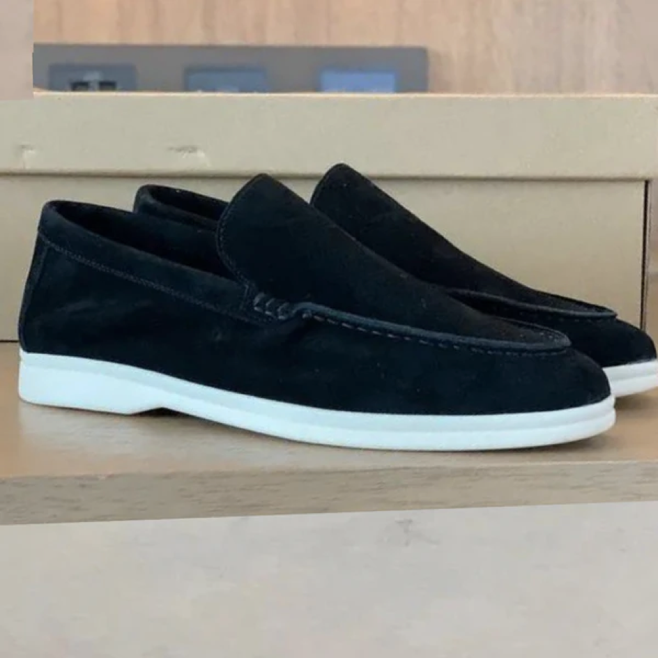 Herr Loafers Mocka Elegant Design för Komfort och Stil 6