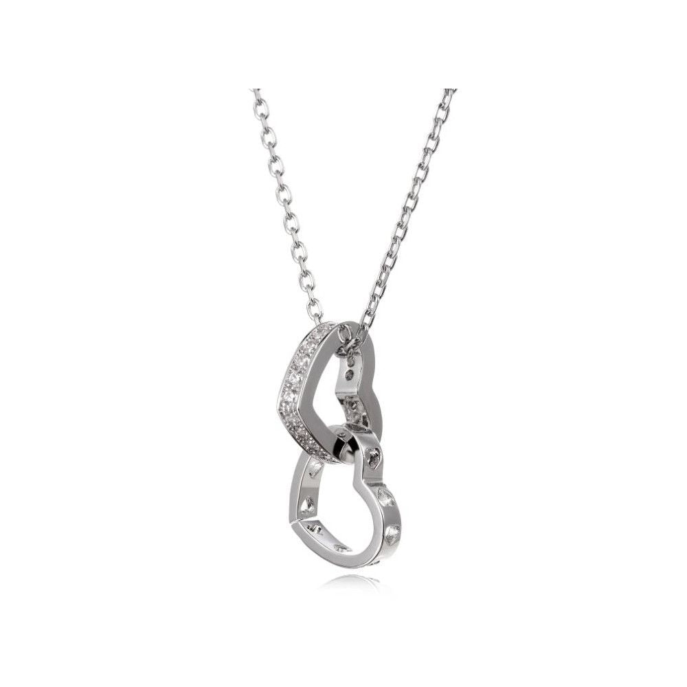 Dam Halsband Bohemisk Design Mässing med Kristaller-4