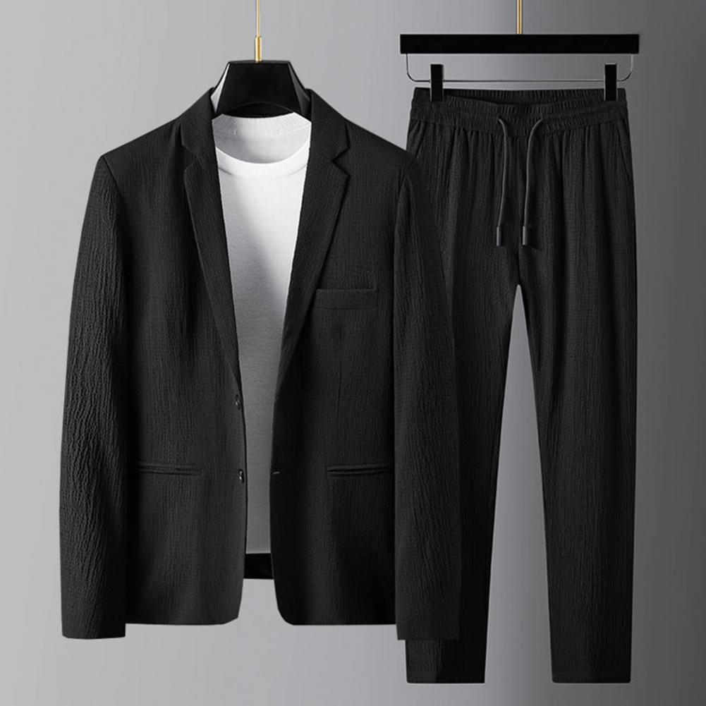 Variant image for Herr Kostym Bröllop Modern Polyester Elegant Snitt-1