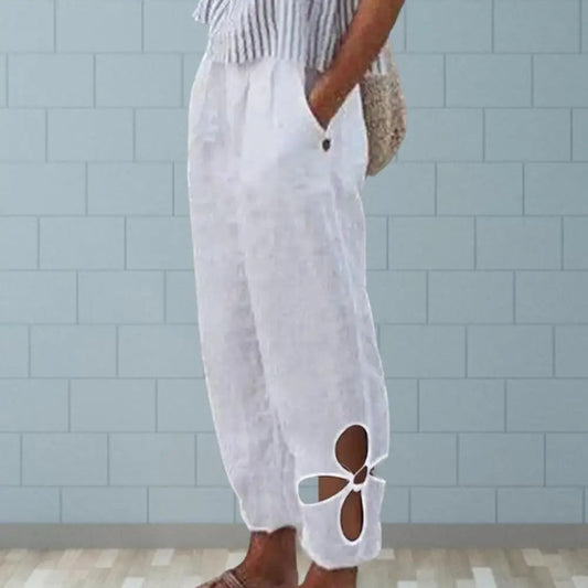 Kvinnors Byxor Elegant Design Högkvalitativt Material 1