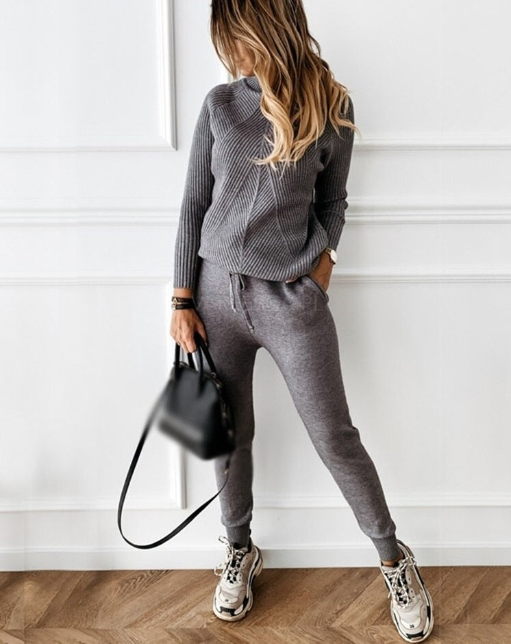 Variant image for Dam Träningsdräkt Turtleneck Mjuk Material-13