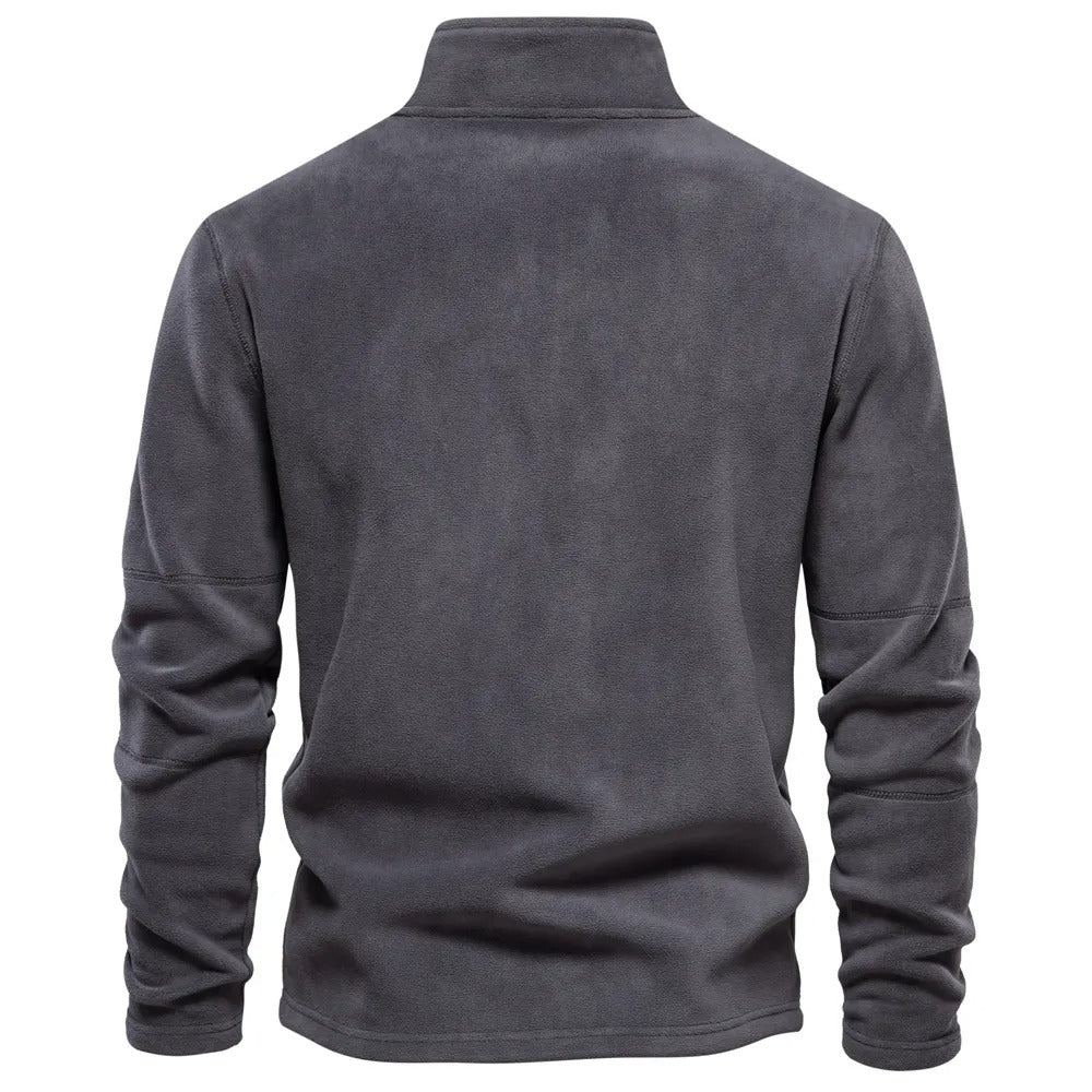Fleecetröja Dam Hög Krage Mjuk Polyester för Vinterkomfort-2