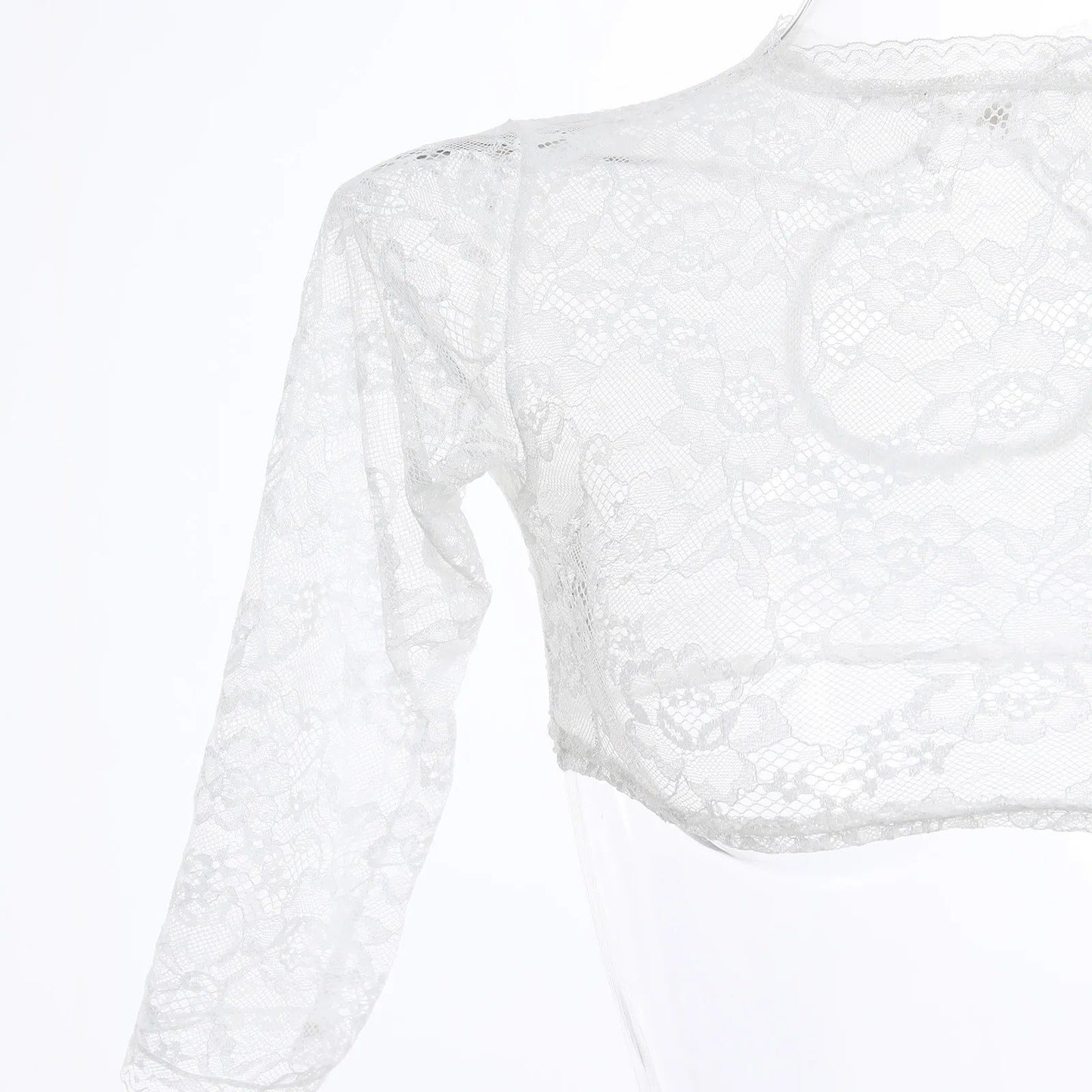 Dam Blus Nyckelhålsdesign Lätt Andningsbart Tyg-3