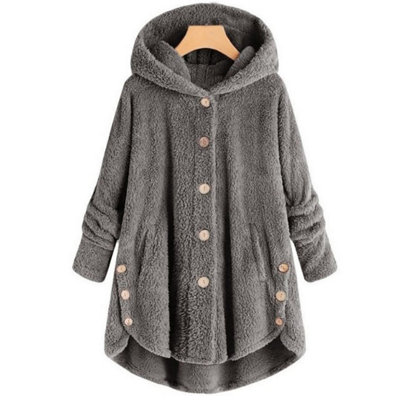 Variant image for Dam Kappa Teddy Bear Ull Elegant Vinter-25