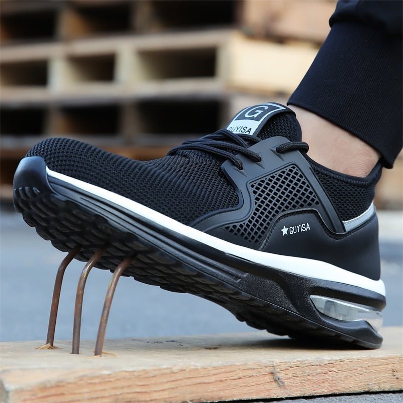 Kvinnors Ortopediska Sneakers Stålkåpa Syntetisk Ergonomisk Design 3