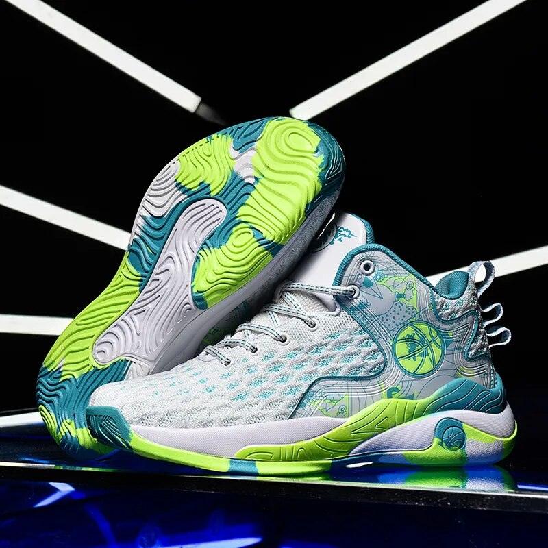 Herr Sportskor Andningsnät Lätta Syntetiska Material-5