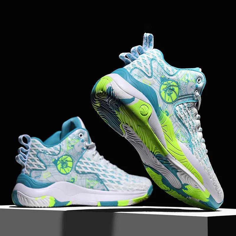 Herr Sportskor Andningsnät Lätta Syntetiska Material-6