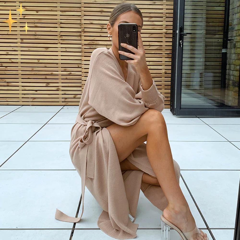 Variant image for Damjacka Wrap Design Mjuk Bomull för Avkoppling-4