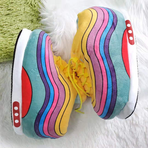 Dam Sneaker Sandaler Trendig Design Syntetiska Material-1