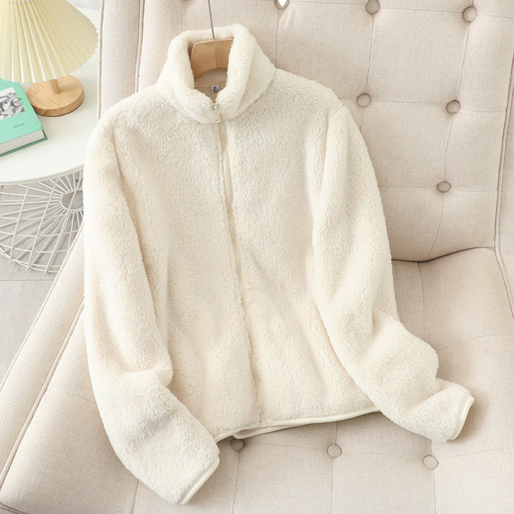 Variant image for Kvinnors Fleecejacka Modern Vinter Mjuk Fleece-Mix-21