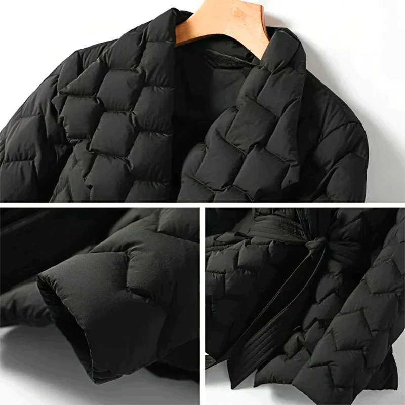 Kvinnors Vinterklänning Långärmad Elegant Polyester 2