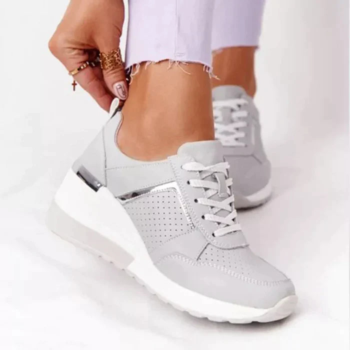 Kvinnors Sneakers Stödjande Andningsbart Syntetmaterial 4