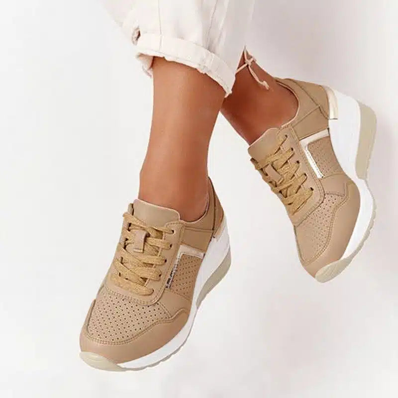 Kvinnors Sneakers Stödjande Andningsbart Syntetmaterial 6