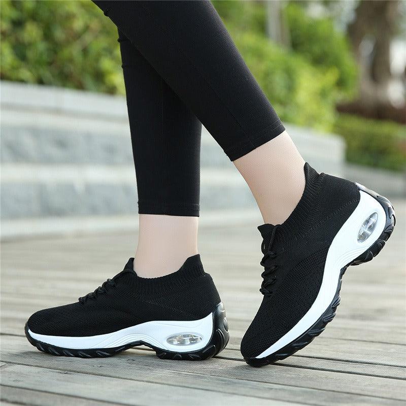 Kvinnors Sneakers Modern Design Flexibelt Material-6