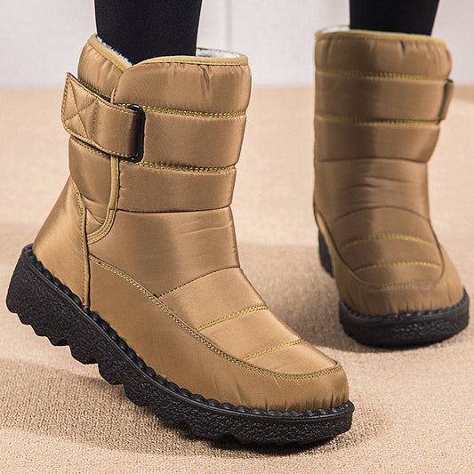 Dam Snowboots Vattentåliga med Remmar för Vinter-1