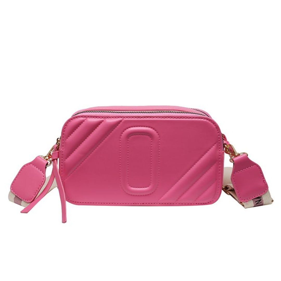 Dam Axelväska Mångsidig PU-Läder Trendig Crossbody Väska-4