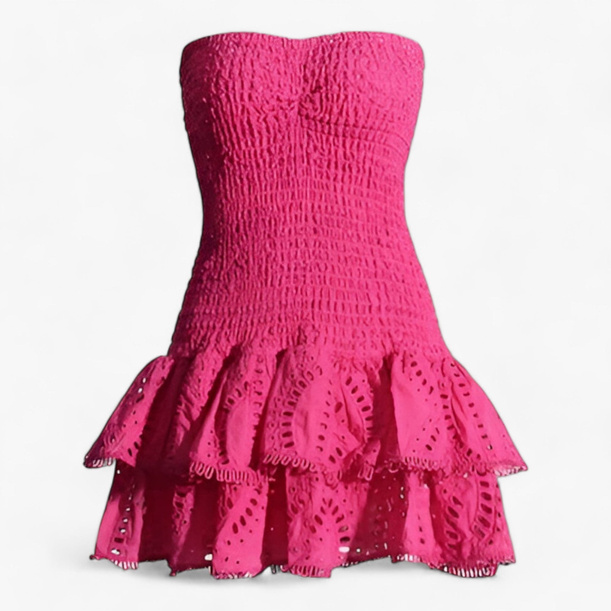 Variant image for Kvinnor Klänning Ärmlös Hög Midja Polyester-4
