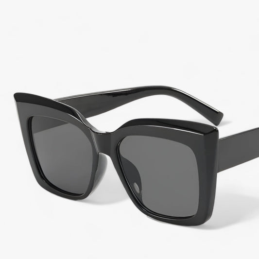 Dam Solglasögon Kattögon Design med Överdimensionerad Ram och 100% UV-skydd – Trendiga och Eleganta Solglasögon 1