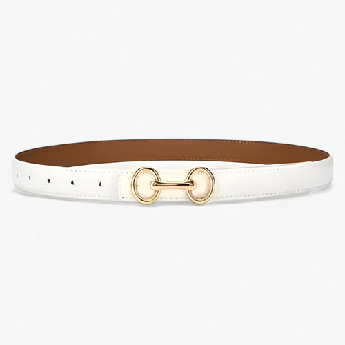 Kvinnors Läderbälte Elegant Design Zinklegation 1