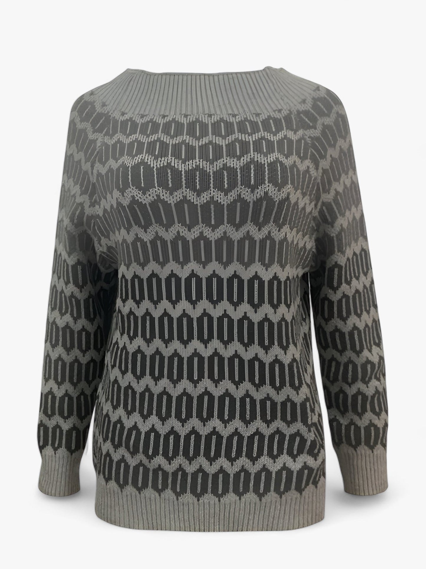 Variant image for Dam Tröja Vintage Design Mjuk Polyester Elegant Komfortabel-7