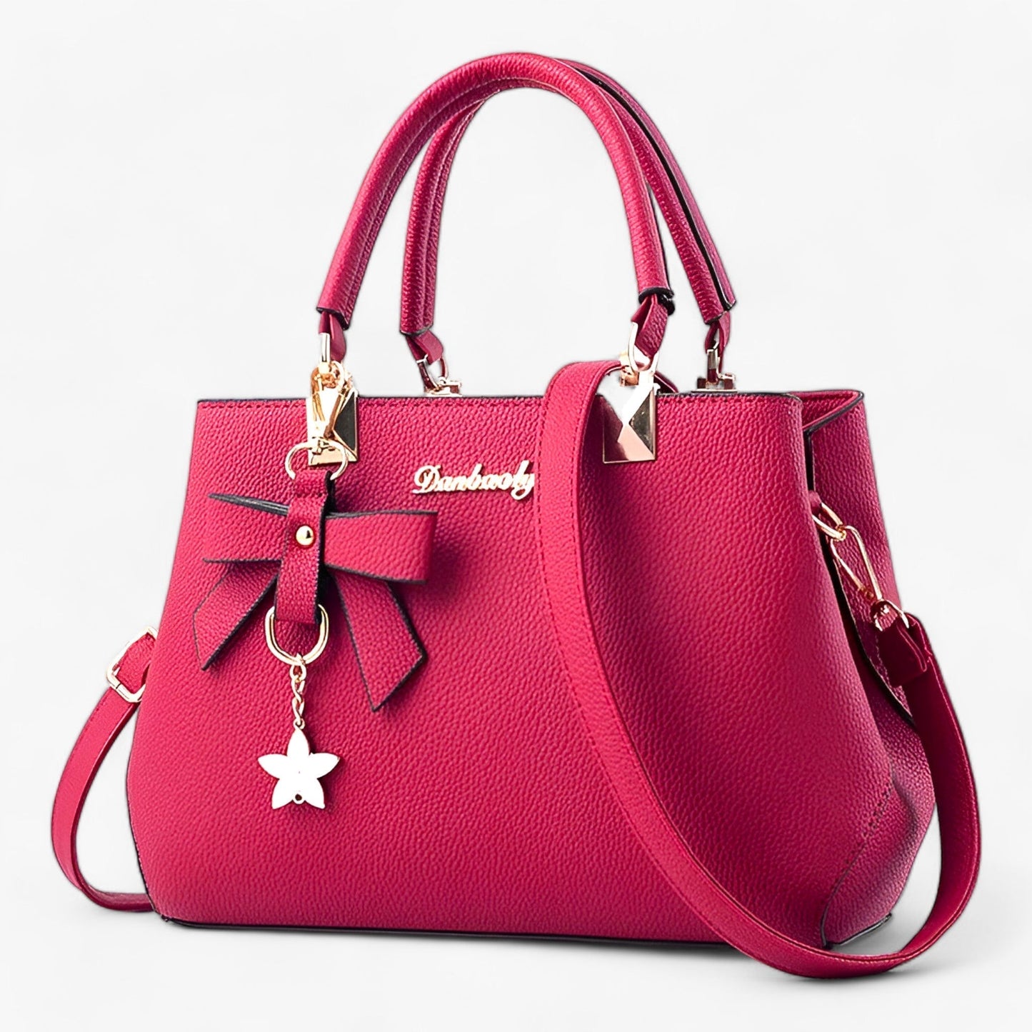 Variant image for Dam Axelväska Blommönster Multifunktionell Syntetiskt Material-7