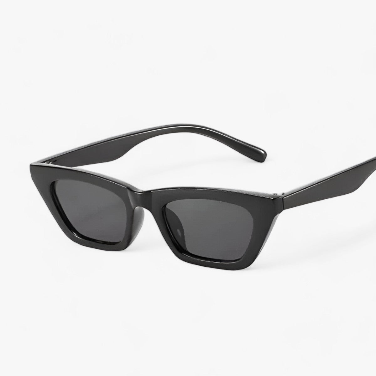 Dam Solglasögon Vintage Kattöga med Speglade Glas och UV-skydd 8