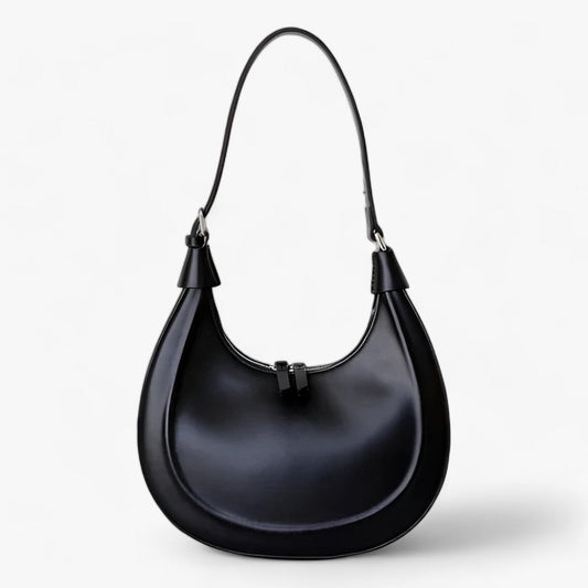 Damväska Hobo Vintage Handgjord Läder 1