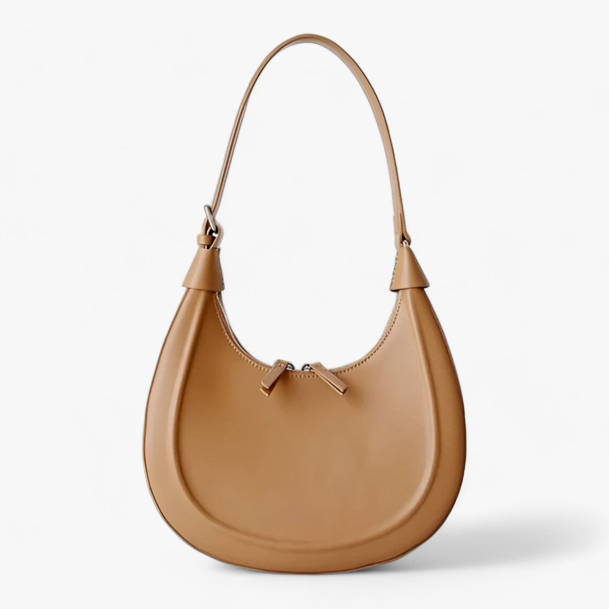 Damväska Hobo Vintage Handgjord Läder 3