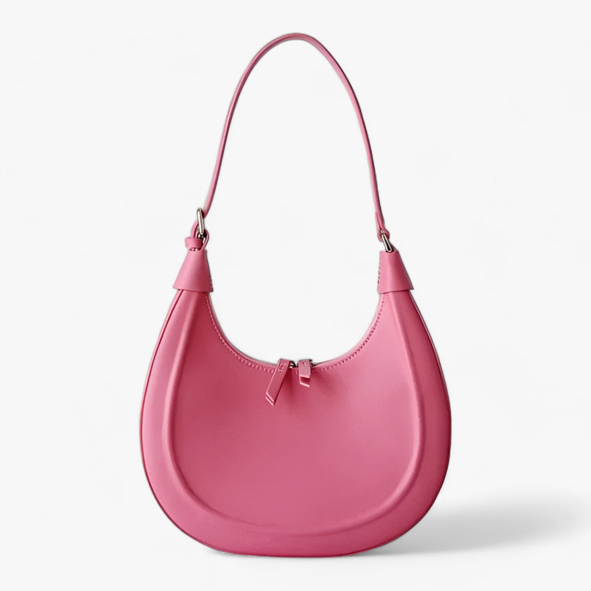 Damväska Hobo Vintage Handgjord Läder 4