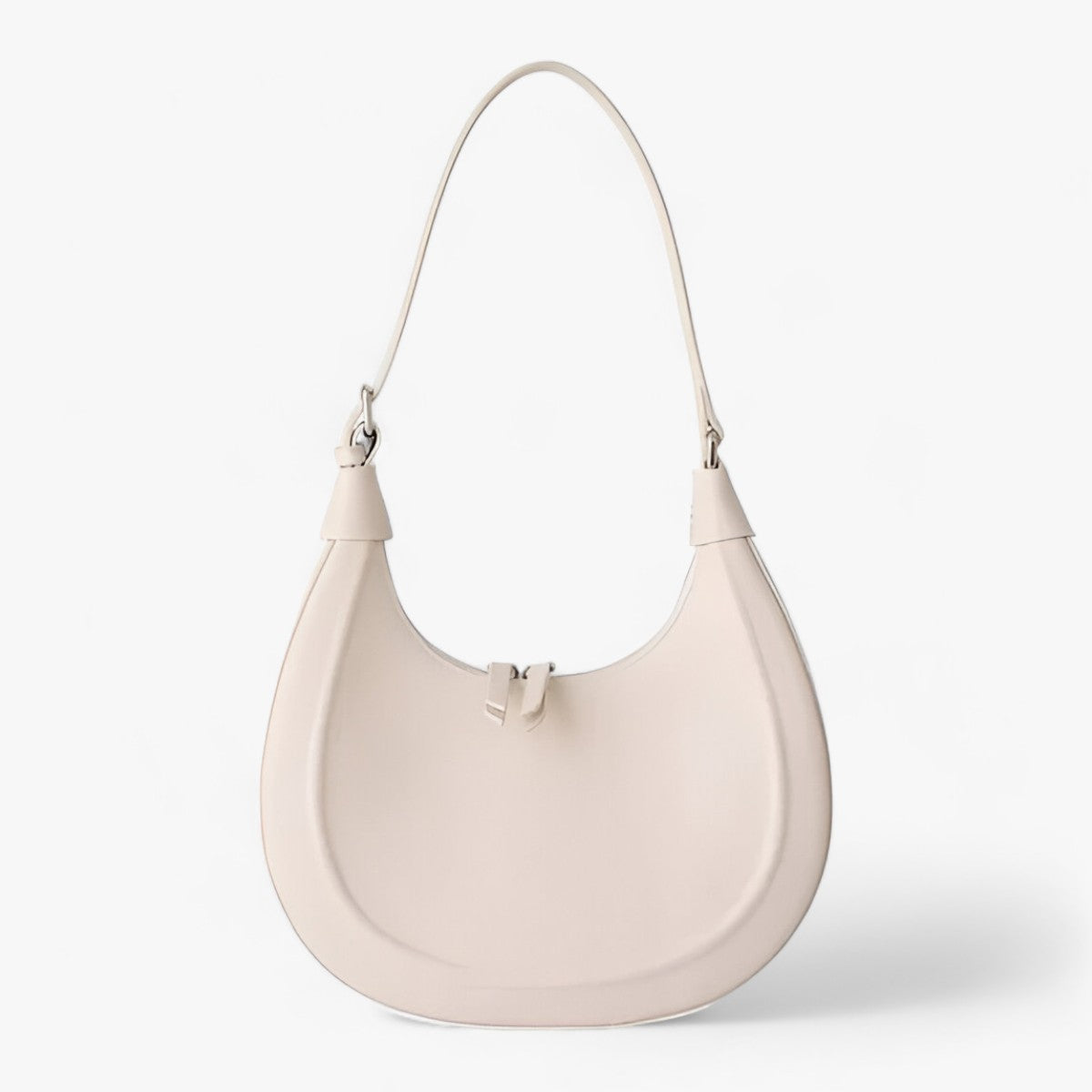 Damväska Hobo Vintage Handgjord Läder 10