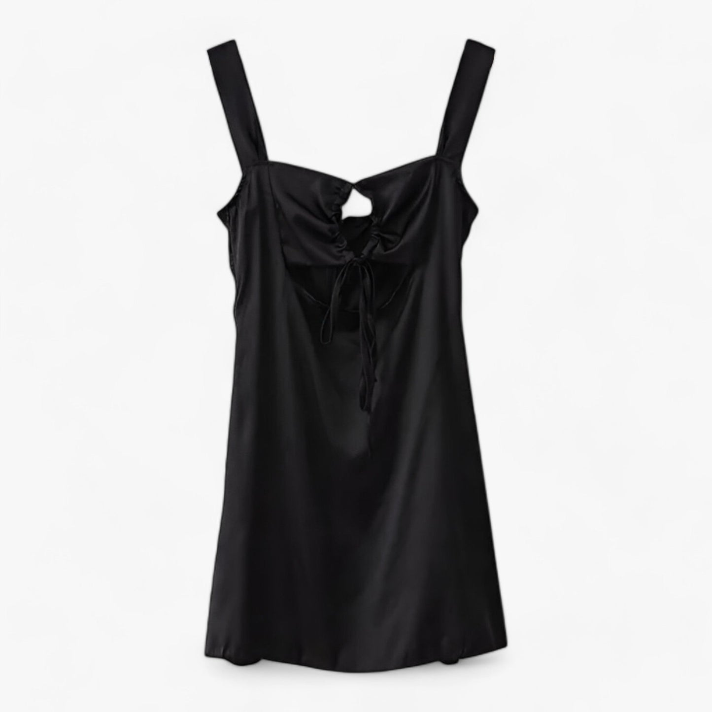 Variant image for Damklänning A-linjeformad Snörning Polyester Fina Dam Klänningar-4