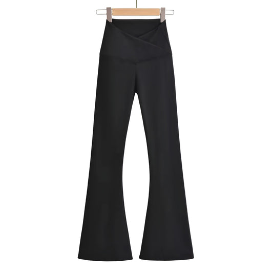 Snygga Byxor Dam Atletiska Design Högkvalitativ Polyester Elastan 1