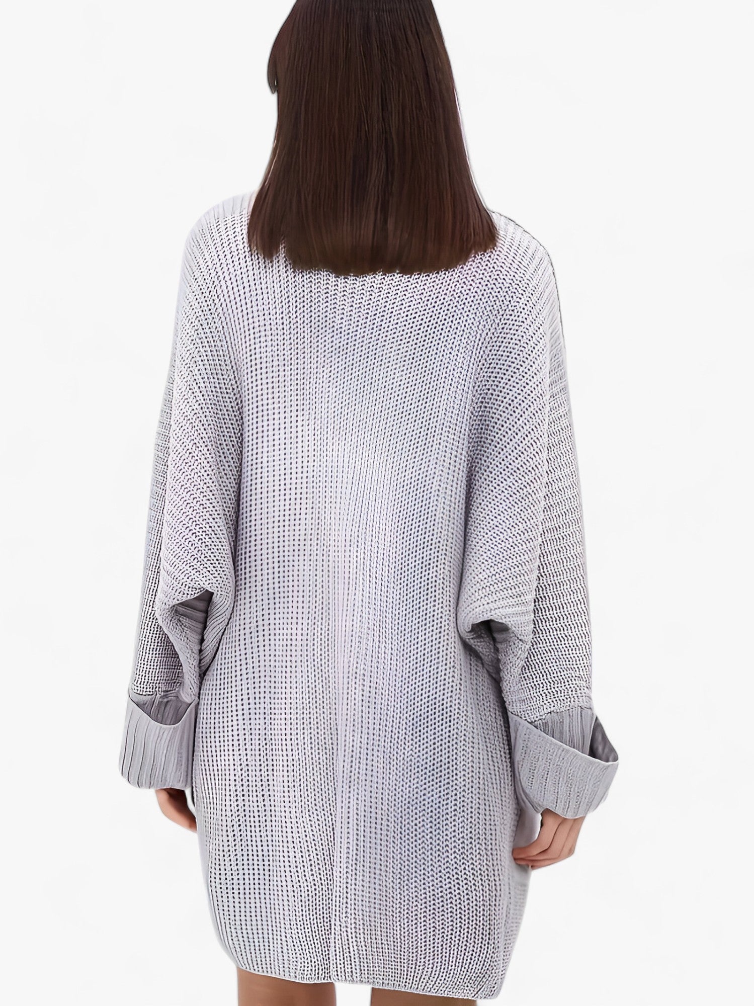 Dam Cardigan Medel Längd Polyester Elegant Stil 2