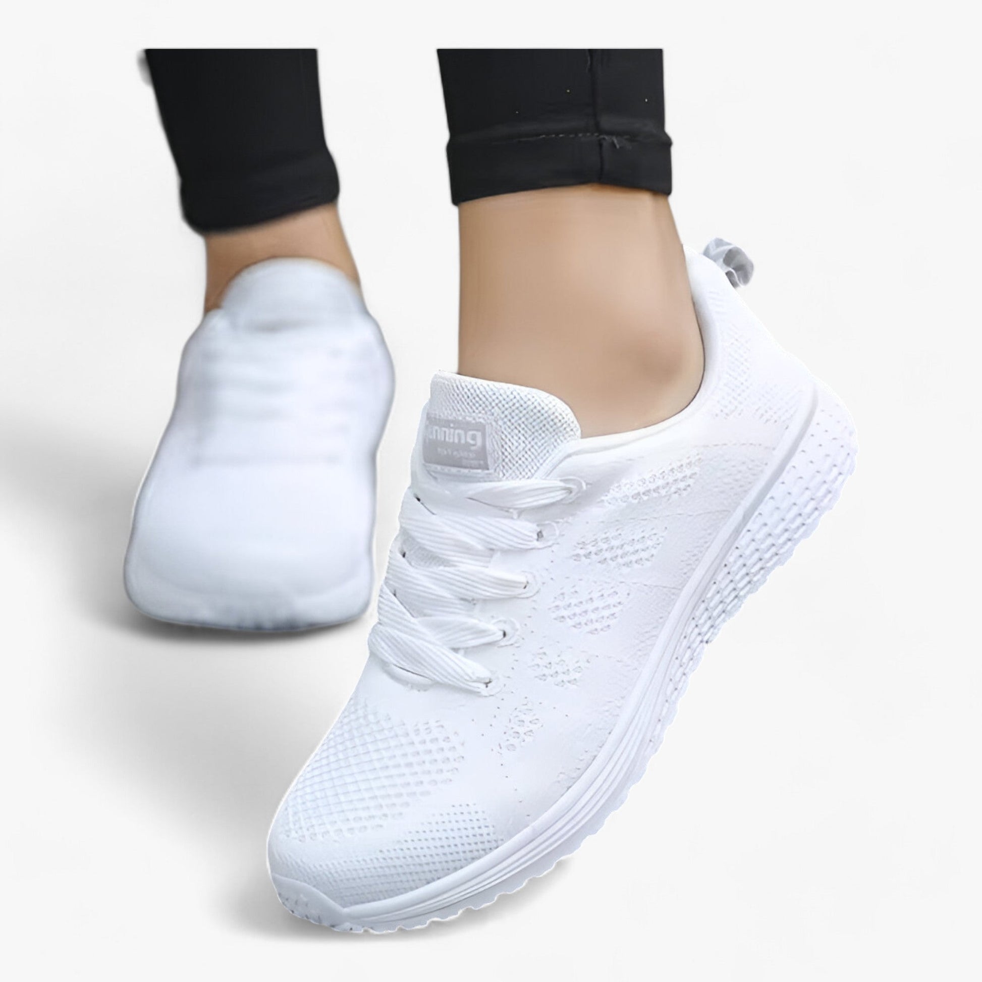 Kvinnors Sneakers Andningsbar Nät Design Lätt Mesh 11