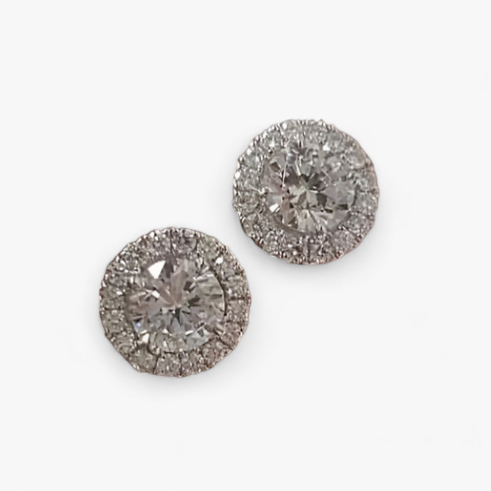 Variant image for Dam Runda Örhängen Silver med Zirkoniumstenar Elegant Design-2