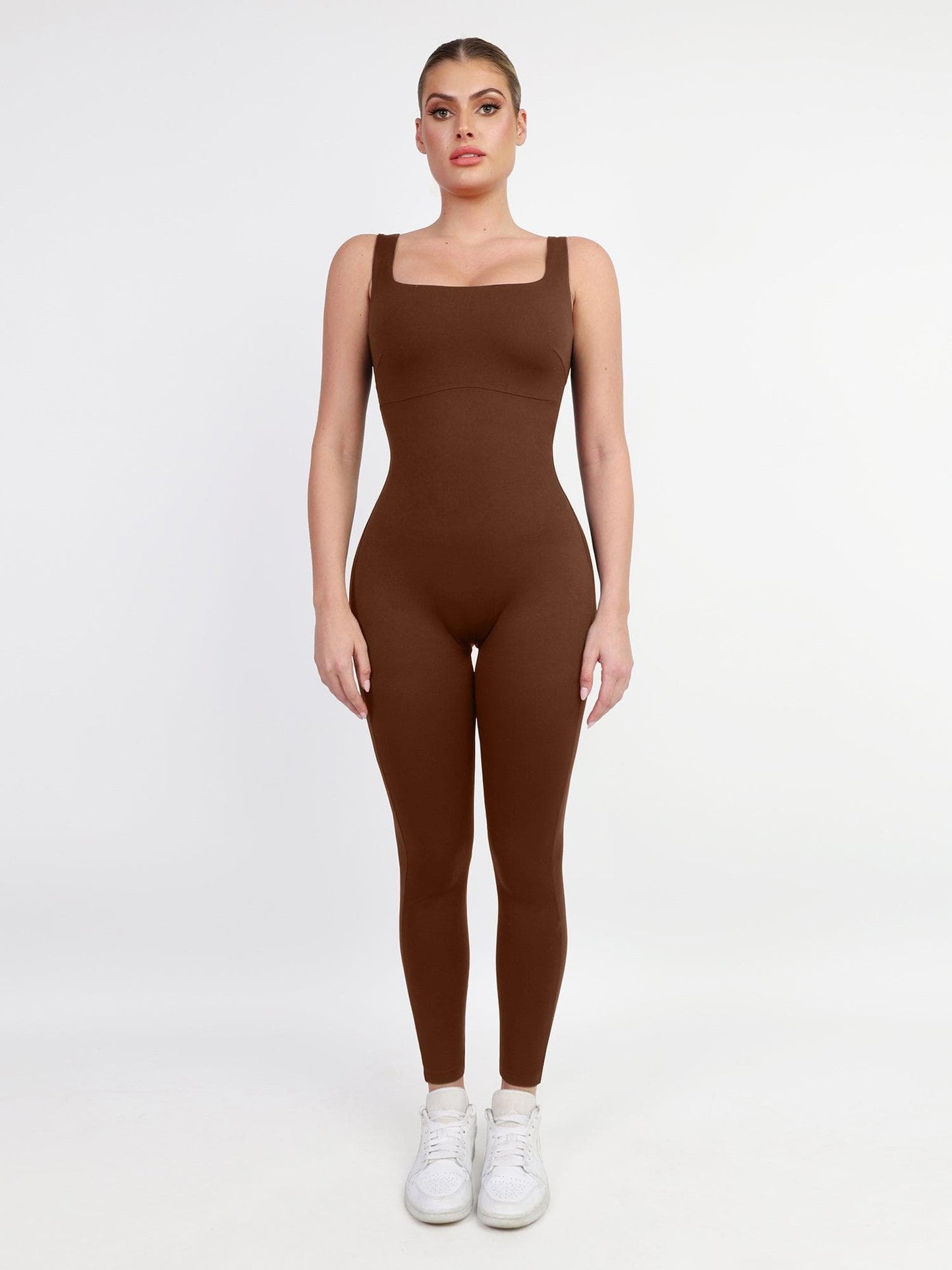Variant image for Dam Jumpsuit Lårhögt Kroppsnära Polyester Elegant-7