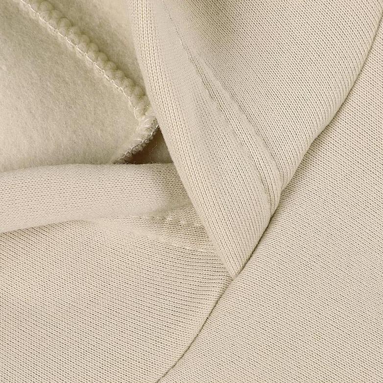 Lång Hoodie Dam Oversized Fleece i Mjuk Bomull – Trendig och Bekväm Luvtröja med Stora Fickor 6