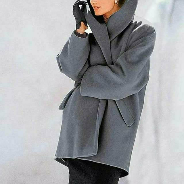 Variant image for Dam Kappa Lång Street Style Bomull Polyester-1