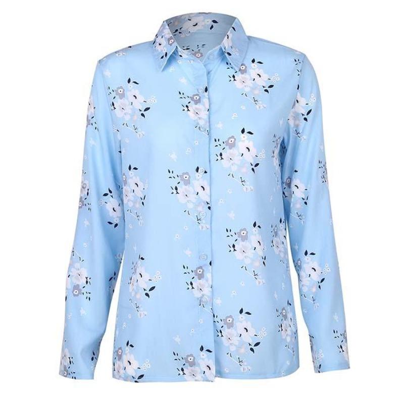 Dam Chiffongblus Elegant Polyester för Vardags och Fest-2