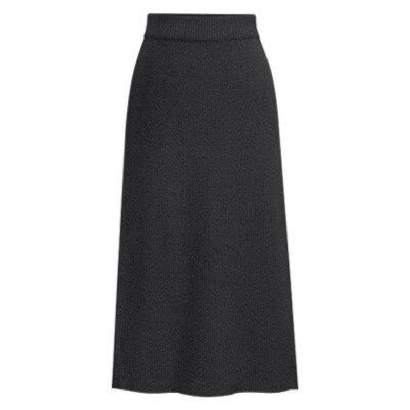 Variant image for Dam Midi Kjol Figursydd Ribbad Bomull Polyester-17