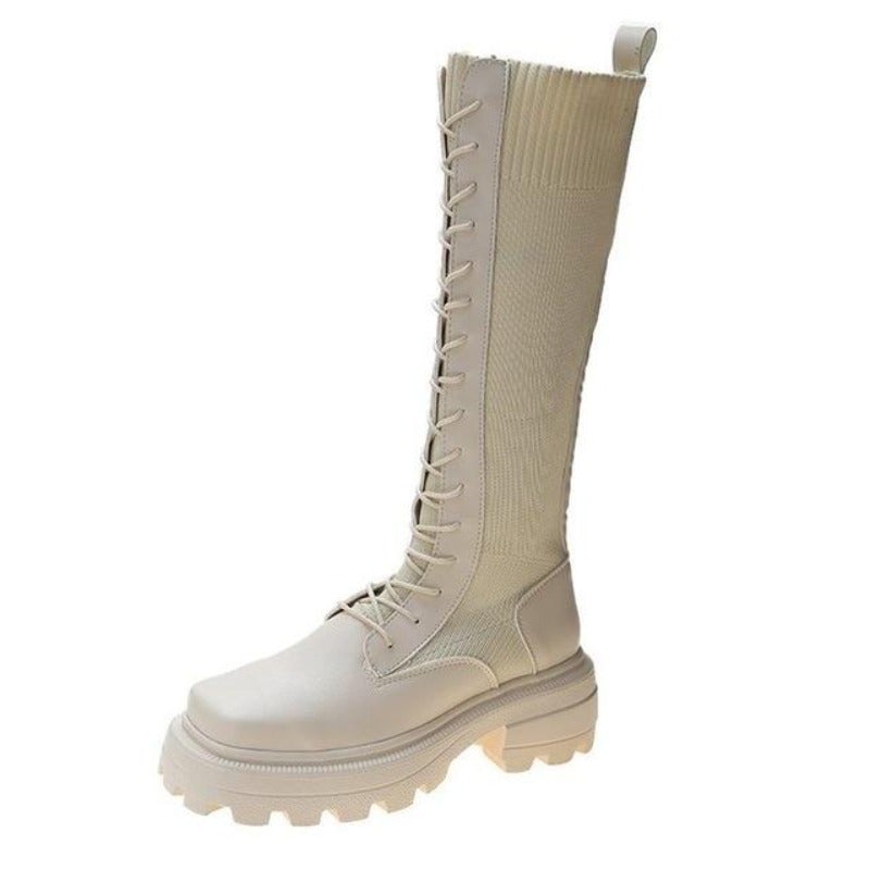 Dam Chelsea Stövlar Chunky Sula Ekosläder 8