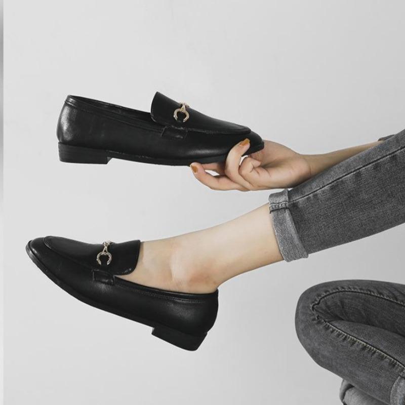 Dam Glidande Skor Minimalistisk Eco Leather-6