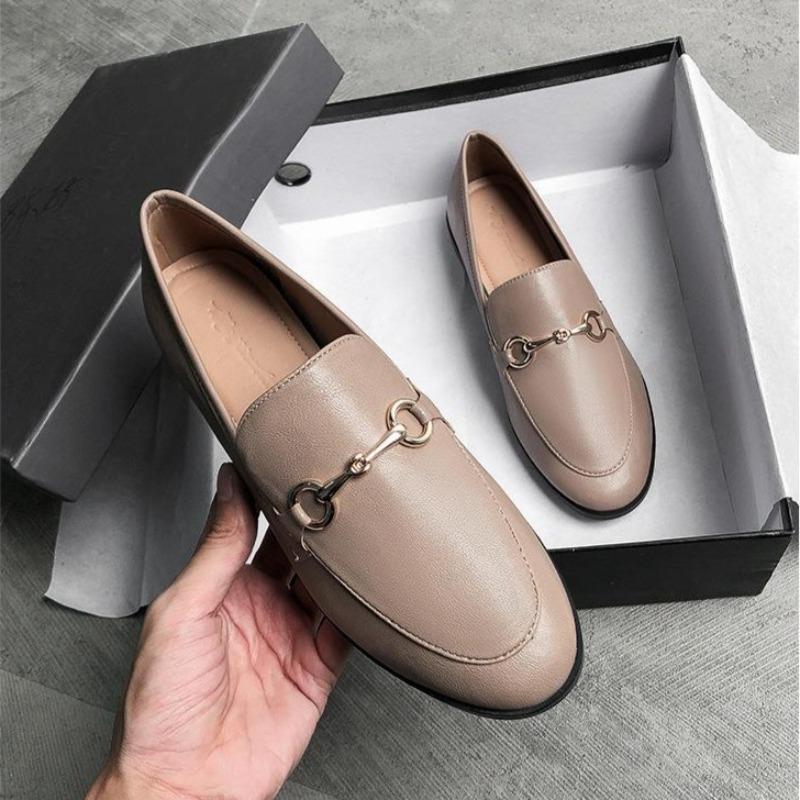 Dam Glidande Skor Minimalistisk Eco Leather-2
