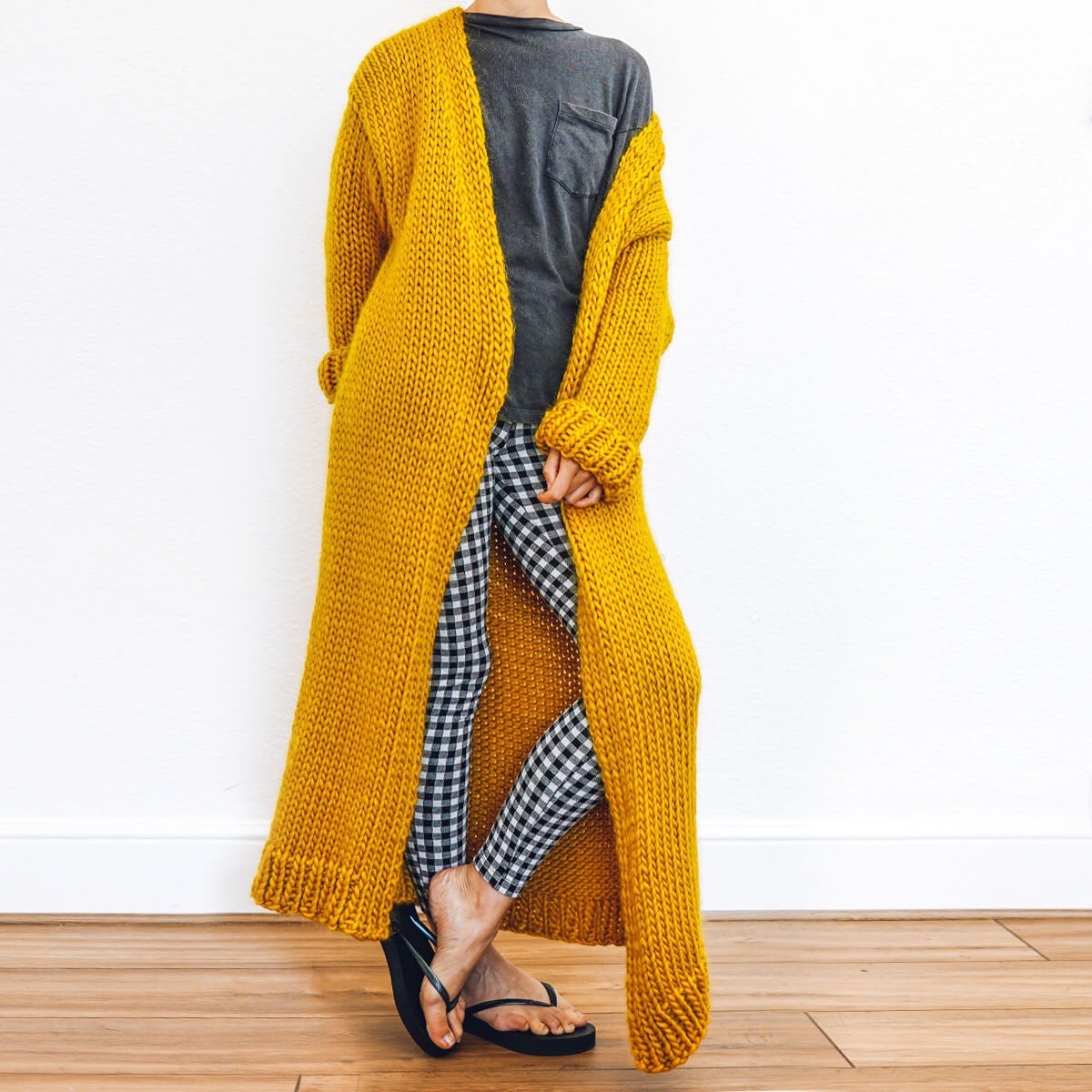 Stickad Dam Tröja Kuddly Mjuk Bomull-6