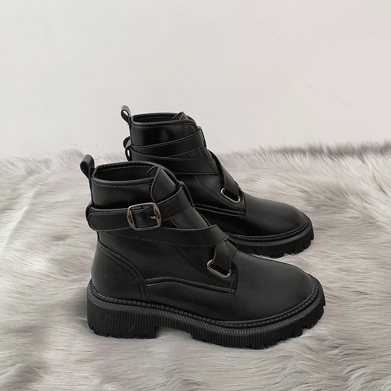 Variant image for Dam Vinterstövlar Chelsea Boots Eco Leather Trendiga och Halkfria-7