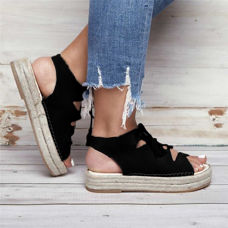 Variant image for Dam Espadriller Maritim Stil Mocka-10