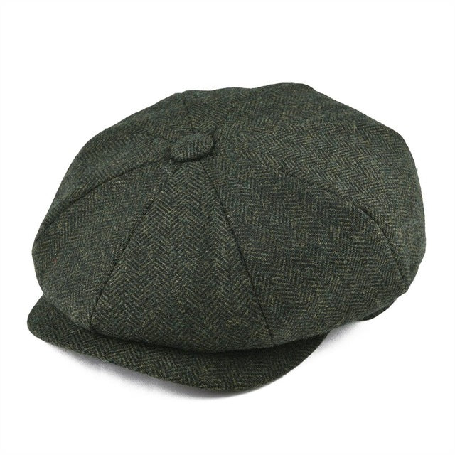 Herr Gorro Vintage Ull Huvudbonad Elegant-2
